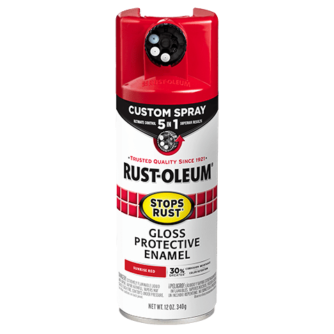 Rust-Oleum® Stops Rust® Protective Enamel with Custom Spray 5-in-1 - 6 Count - Rust-Oleum