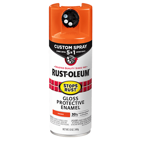 Rust-Oleum® Stops Rust® Protective Enamel with Custom Spray 5-in-1 - 6 Count - Rust-Oleum