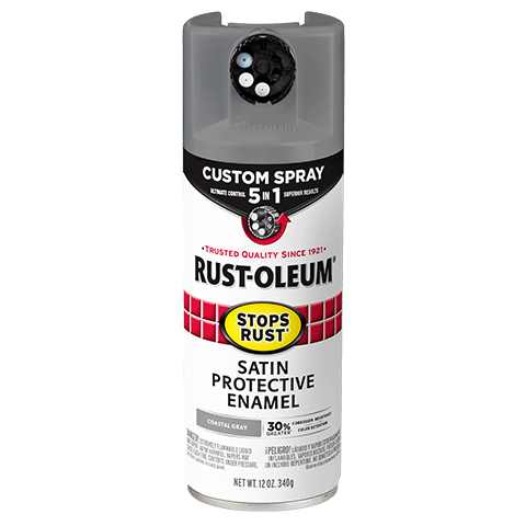 Rust-Oleum® Stops Rust® Protective Enamel with Custom Spray 5-in-1 - 6 Count - Rust-Oleum