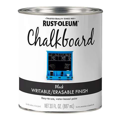 Rust-Oluem Chalkboard Black Paint - Rust-Oleum