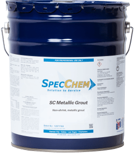 SC Metallic Grout Non-Shrink, Metallic Grout - SpecChem