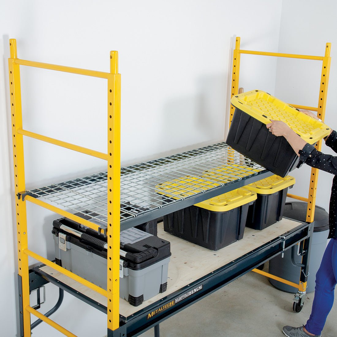 Scaffoldbench™ 6′ Baker System 4-In-1 - MetalTech