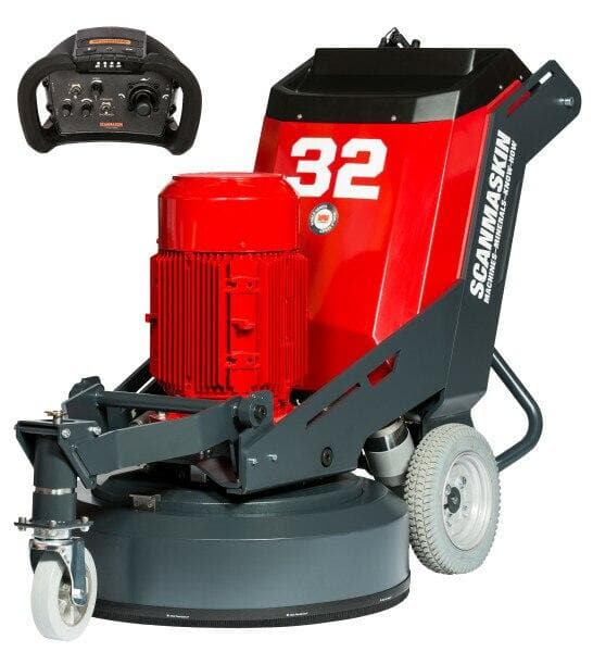 Scanmaskin 32 World Series Concrete Grinder - RC - Scanmaskin