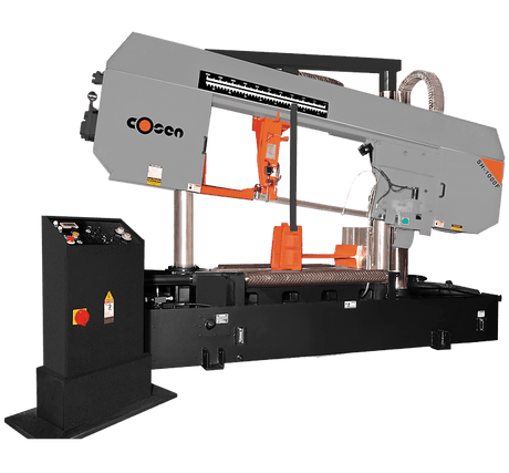 SH-1000F Semi-Automatic Horizontal Dual Column Band Saw - Cosen Saws