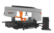 SH-1300LF Semi-Automatic Horizontal Dual Post Band Saw - Cosen Saws