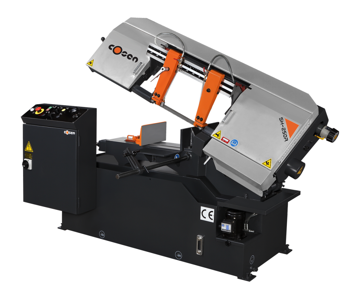 SH-250R - Semi-Automatic Horizontal Scissor Style Band Saw - Cosen Saws