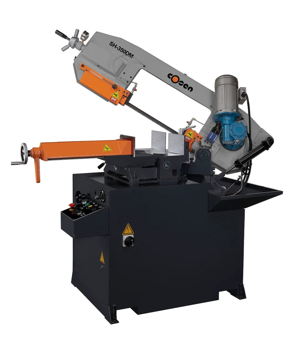 SH-350DM Semi-Automatic Horizontal Band Saw | Structural Steel Cutting ...