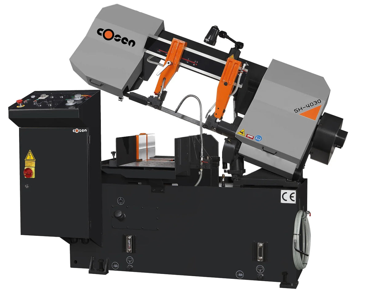 SH-4030 Semi-Automatic, Horizontal Scissor Style Band Saw - Cosen Saws