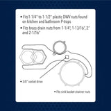 SinkDrain™ Wrench - Superior Tool