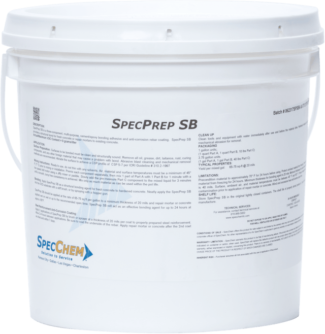 SpecPrep SB Structural Concrete Bonding Agent - SpecChem