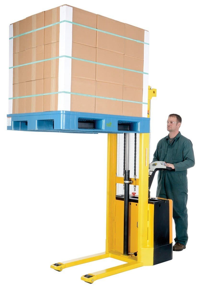 Stackers with Powered Drive and Powered Lift - Vestil