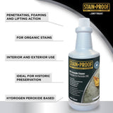 Stain Proof SMC Peroxide Cleaner formerly Dry Treat S-Tech Stone & Masonry Cleaner - Dry Treat