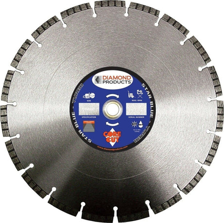 Star Blue H.P. Turbo Concrete Blade - Diamond Products