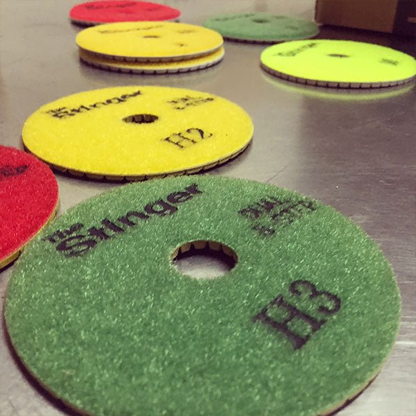 STINGER™ 3 Step Hybrid Polishing Pads - Nikon