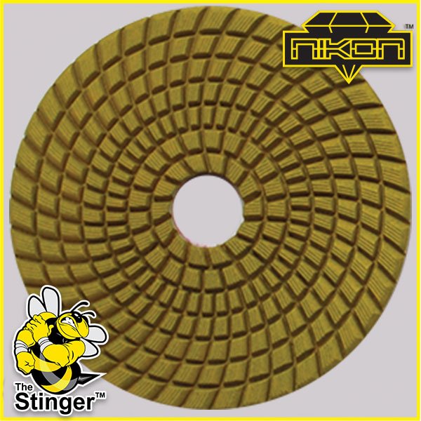 STINGER™ 3 Step Hybrid Polishing Pads - Nikon