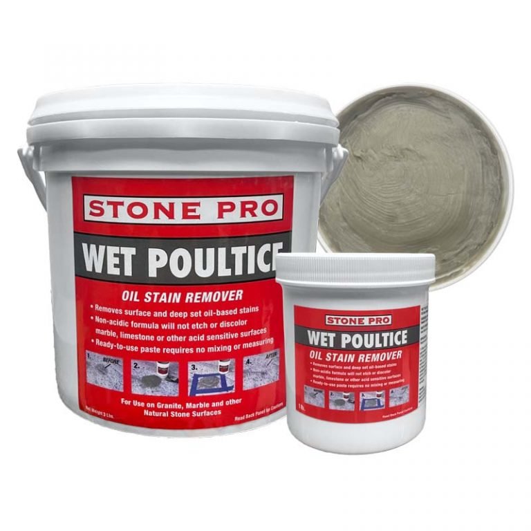 Stone Pro Wet Poultice Oil Stain Remover - Stone Pro