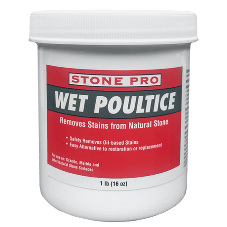 Stone Pro Wet Poultice Oil Stain Remover - Stone Pro