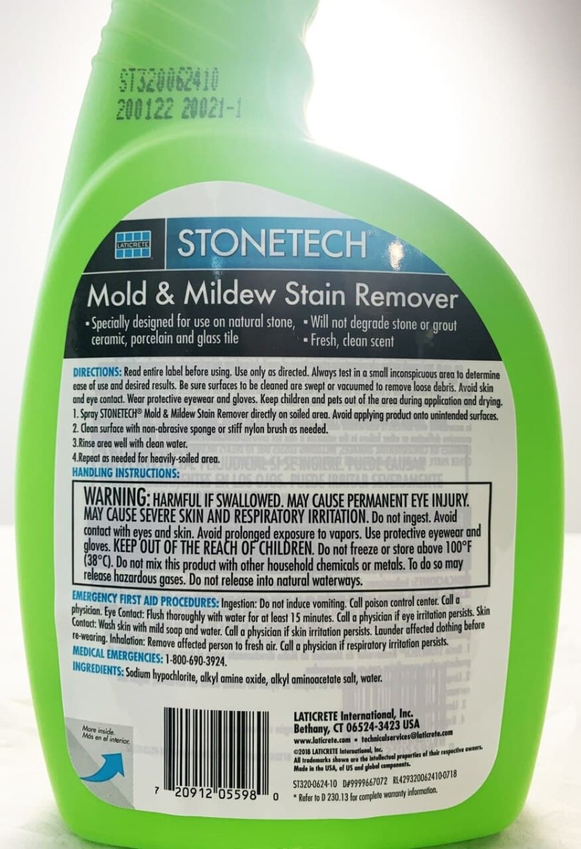 StoneTech Mold & Mildew Stain Remover Laticrete