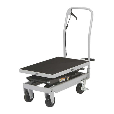 Strongway 2-Speed Hydraulic Rapid XT Lift Table Cart | 500-Lb. Capacity | 50-3/4-In. Lift Height - Strongway