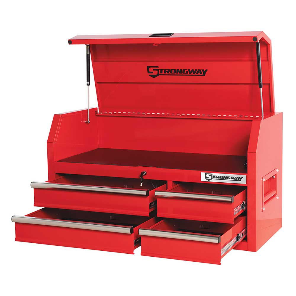 Strongway 42-In. 4-Drawer Top Chest | Red - Strongway