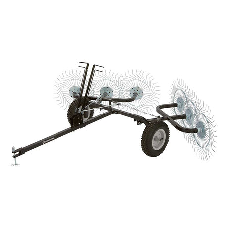 Strongway Acreage Rake | 60 In. | 6 Tine Reels - Strongway