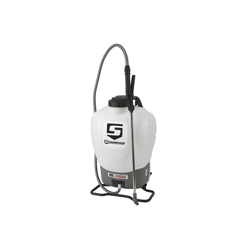 Strongway Li-on Never Pump Backpack Sprayer Kit | 4-Gal | 18V - Strongway