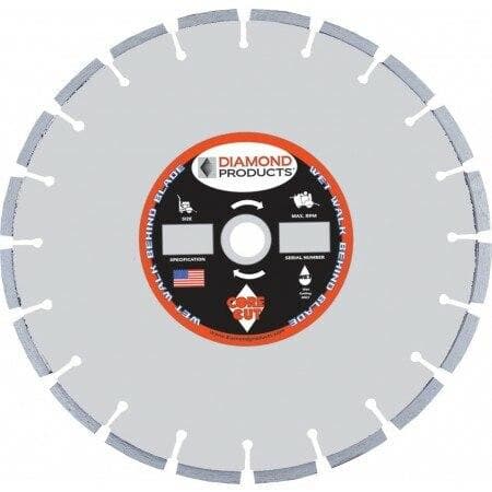 Super Premium Silver Asphalt/Green/Overlay Blades - 'R' Radius segment - Diamond Products