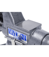 Tradesman 1745 Bench Vise, 4-1/2" Jaw Width, 3-1/2" Jaw Opening, 3-1/4" Throat Depth - Wilton