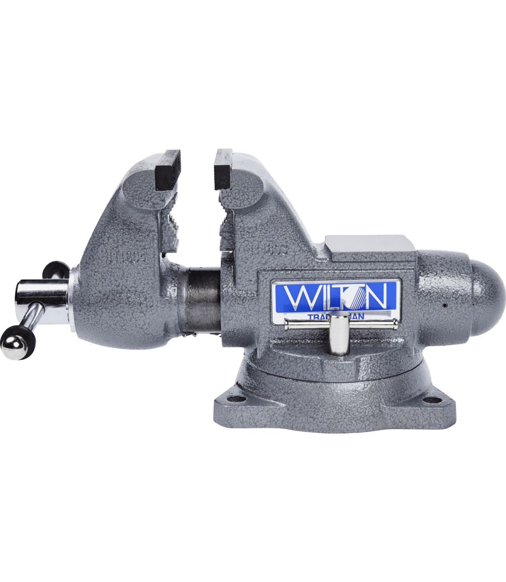 Tradesman 1745 Bench Vise, 4-1/2" Jaw Width, 3-1/2" Jaw Opening, 3-1/4" Throat Depth - Wilton