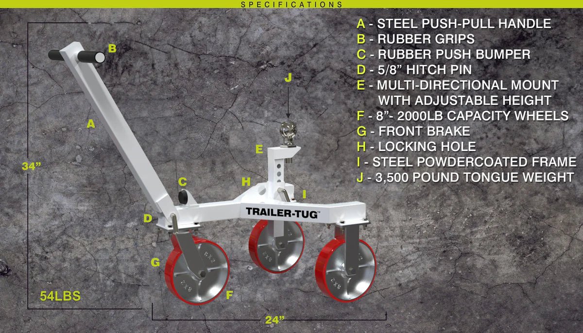 Trailer-Tug 2.0 Trailer Dolly - Trailer-Tug