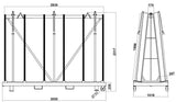 Transport Frame Mod TF3050H - Aardwolf