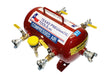 TX-3AMF - Air Manifold (2.5 Gal, ASME Tank w/ 1/2" Ball Valves & Crowfoot Connectors) - Texas Pneumatic Tools