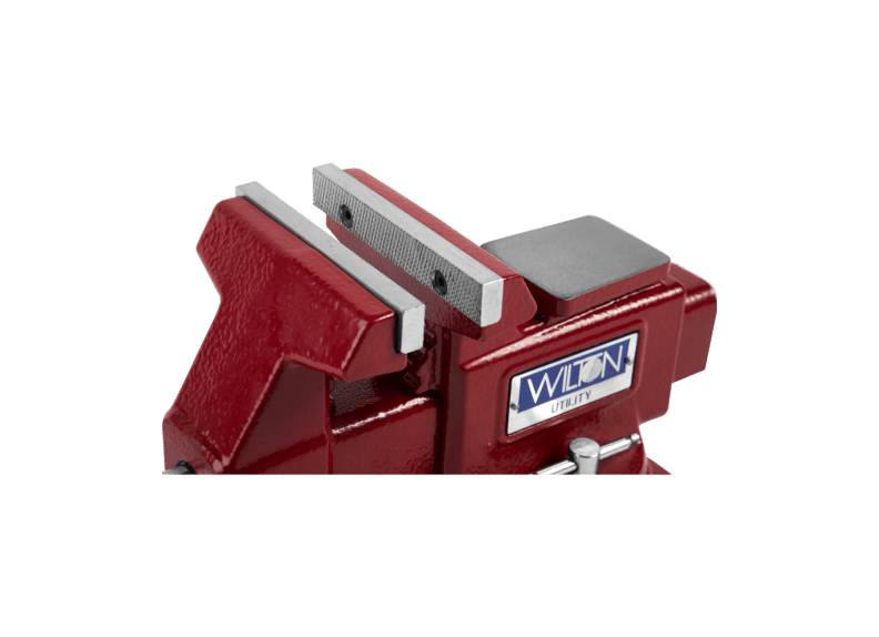 Utility Bench Vise 4-1/2” Jaw Width, 4" Jaw Opening, 360° Swivel Base - Wilton