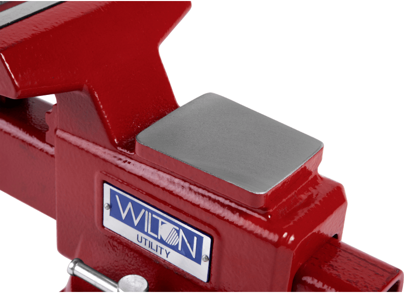 Utility Bench Vise 5-1/2” Jaw Width, 5" Jaw Opening, 360° Swivel Base - Wilton