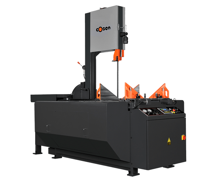 V-2230NC Semi-Automatic Vertical Tilt-Frame Band Saw - Cosen Saws