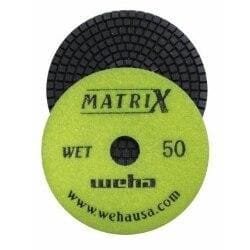 Weha 4" Matrix Diamond Polishing Pads - Weha