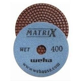 Weha 4" Matrix Diamond Polishing Pads - Weha