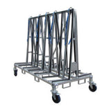 Weha Large Double Sided A frame Transport Cart 96" x 43" x 68" - Weha