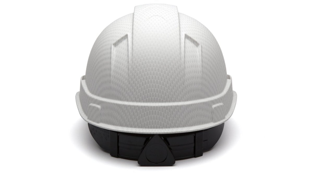 White Ridgeline Cap Style Hard Hat - Matte Finish - Box of 10 - Pyramex