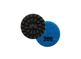 WS Resin 3" Diamond Concrete Polishing Pads ( Set of 9) - Scanmaskin