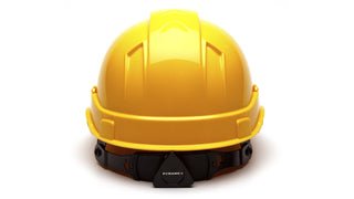 Yellow Hard Hat - Ridgeline Cap (Box of 10) - Pyramex