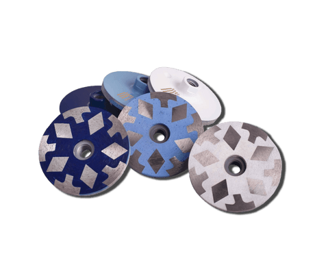 Zenesis 4 Inch Resin Filled Cup Wheels - Zenesis